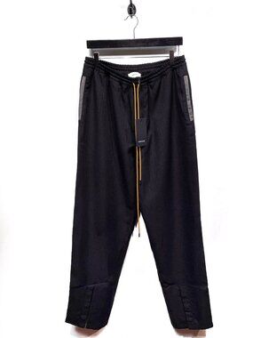 Rhude Black Striped Drawstring Suitting Lounge Pants